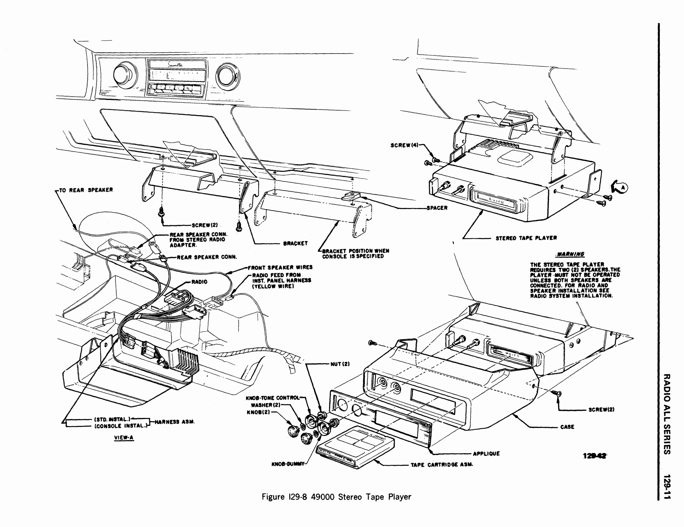 1970 Buick Shop Manual - Radio Page 12 of 17